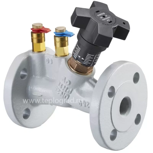 Регулирующий вентиль фланцевый Oventrop Hydrocontrol VFC DN25 PN6
