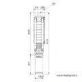 Скважинный насос Grundfos SP 17-48N 3x380 6" 12C41948