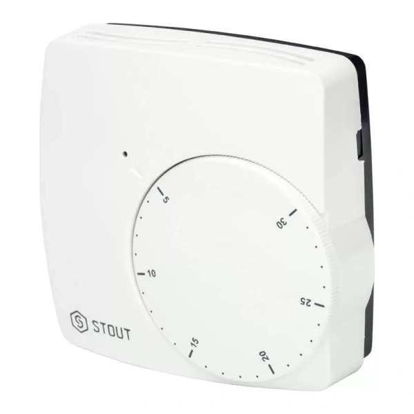 Комнатный термостат Stout WFHT-BASIC с светодиодом