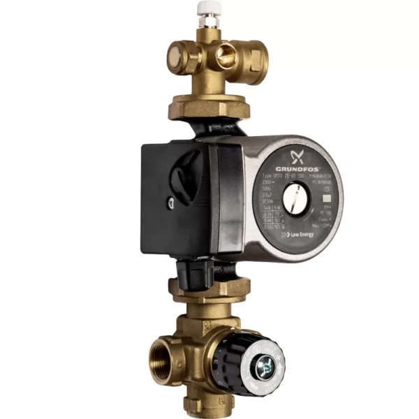 Смесительный узел Stout SDG-0020-001002 с насосом Grundfos UPSO 25-65