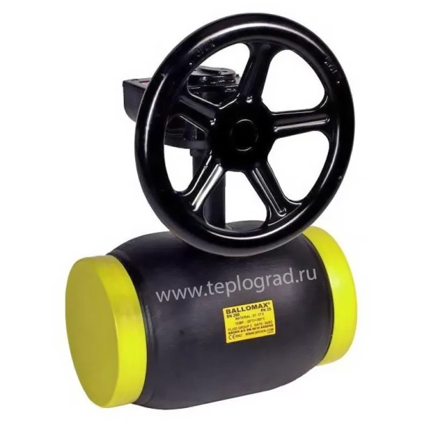 Кран шаровой стальной Broen Ballomax DN300 PN25 сварка/сварка, с редуктором