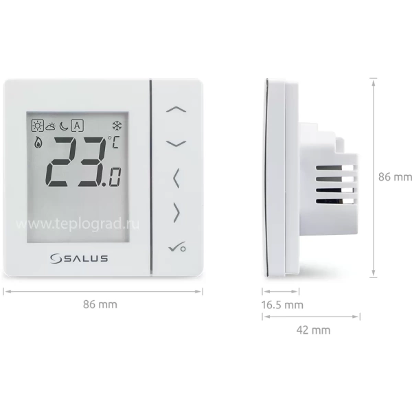 Термостат комнатный электронный Salus VS35W