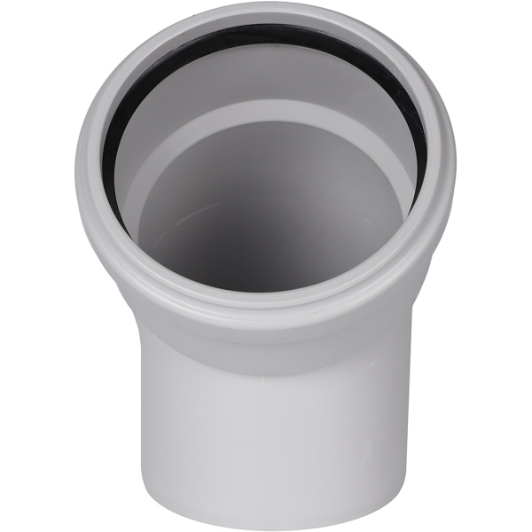 Отвод канализационный Stout 110x45° бесшумный