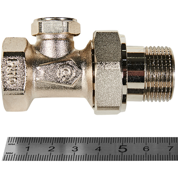 Клапан запорный прямой Rommer 3/4
