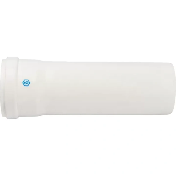 Труба коаксиальная Stout Dn 80 250 мм PP-FE для конденсационных котлов