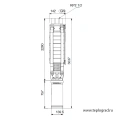 Скважинный насос Grundfos SP 17-33 3x380 6" 12A01933
