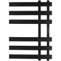 Электрический полотенцесушитель Stout NEOSOUL quadro 500x700 черный матовый
