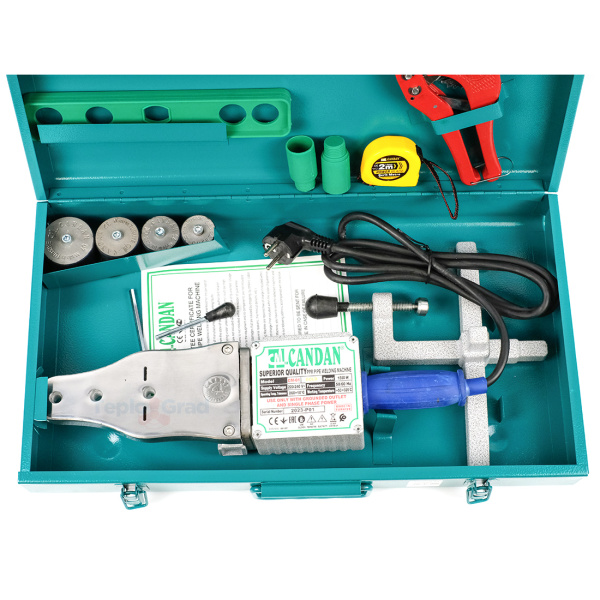 Сварочный аппарат CANDAN CM-01 SET-WV для полипропиленовых труб