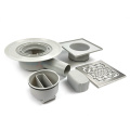 Трап для душевой с сухим затвором Zeissler 15x15см. горизонтальный выпуск