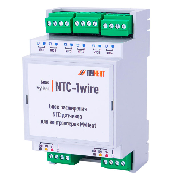 Блок расширения MyHeat NTC-1WIRE