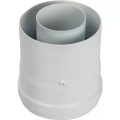 Адаптер вертикальный коаксиальный Stout 60/100 (совместим с котлами Vaillant и Protherm)