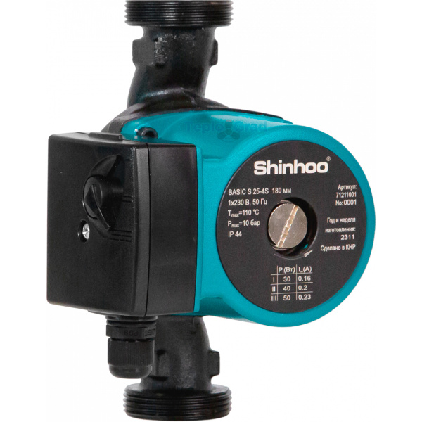 Циркуляционный насос Shinhoo BASIC S 25-4S 180
