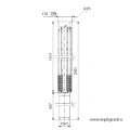Скважинный насос Grundfos SP 77-8 3x380 6" 16A01908
