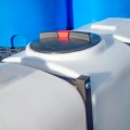 Емкость пластиковая Экопром K 1000л в обрешетки белая