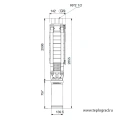 Скважинный насос Grundfos SP 17-30N 3x380 6" 12C01930