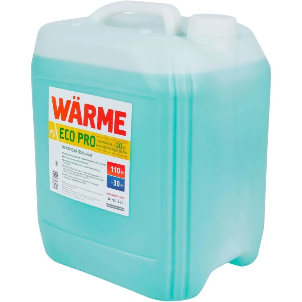 Теплоноситель Warme Eco Pro 30 20 кг на основе пропиленгликоля