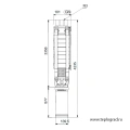 Скважинный насос Grundfos SP 17-45N 3x380 6" 12C56945