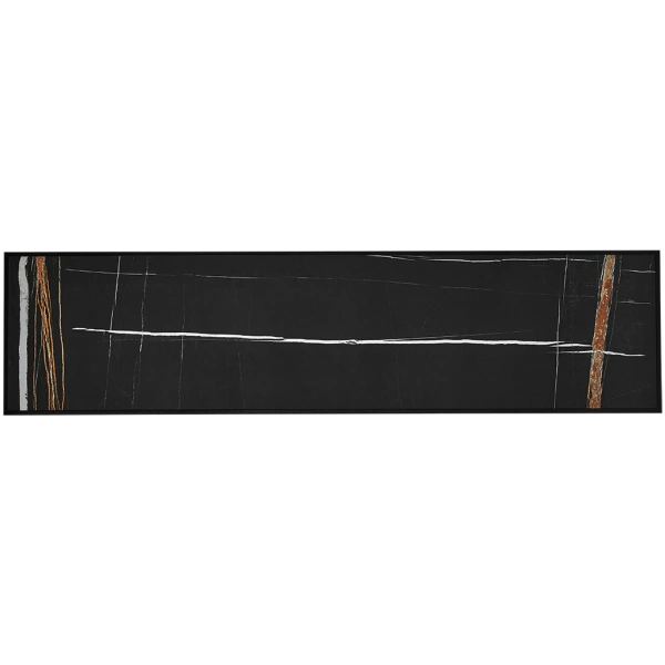 Отопительная панель Stout Black Stone SCT 120x30 черный гранит