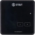 Проводной комнатный регулятор Stout R-9z, черный