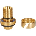 Переходник с наружной резьбой винтовой Stout 3/4x16