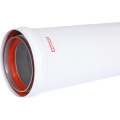 Удлинительная утепленная труба Rommer 80/100 250 мм