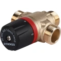 Термостатический смесительный клапан Rommer 3/4 НР 20-43°С KVs 1.6