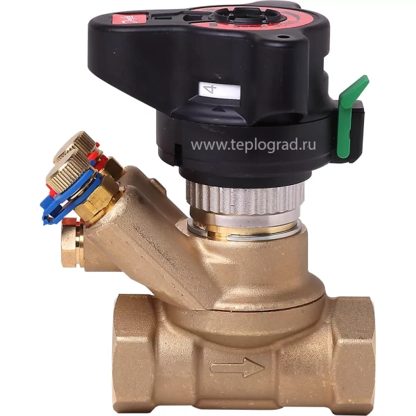 Балансировочный клапан ручной Danfoss ASV-BD DN50 Kvs 40