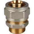 Переходник с наружной резьбой винтовой Stout 3/4x26