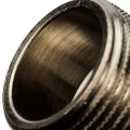 Ниппель переходной 3/4x3/8 НН никелированный Stout