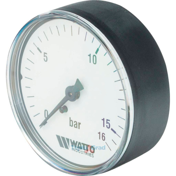 Манометр аксиальный Watts F+R100(MDA) корпус 63 мм, 0-16 бар, подключение 1/4