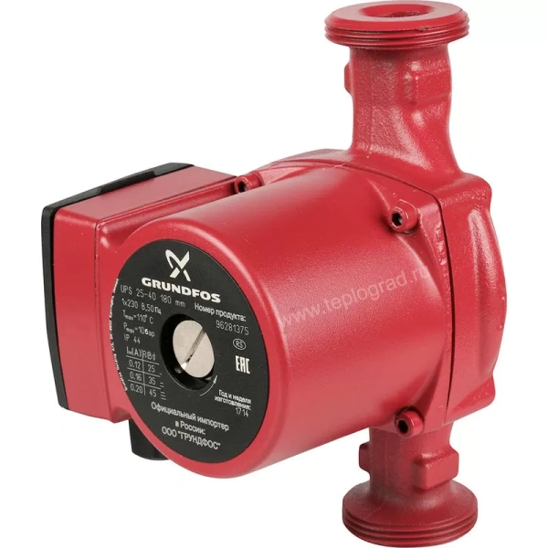 Циркуляционный насос Grundfos UPS 25-40 180 96281375