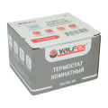 Комнатный термостат Valfex 220В/3А с режимом программирования и датчиком пола