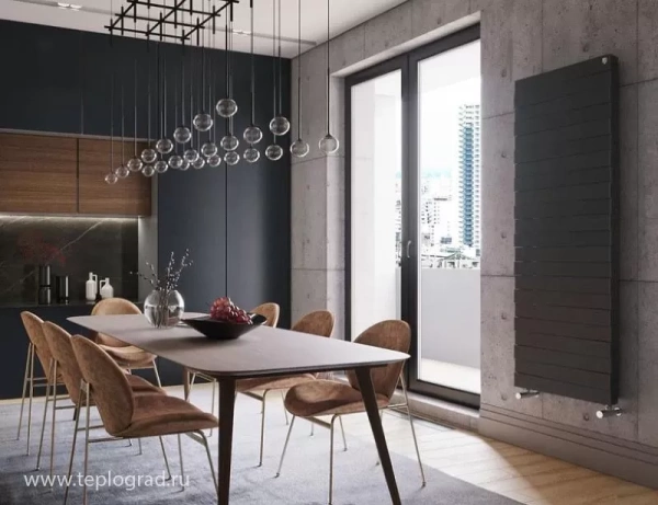 Биметаллический радиатор Royal Thermo PianoForte Tower Noir Sable 22 секций