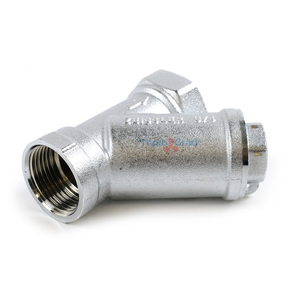 Фильтр косой Zeissler 3/4 300 мкм никелированный