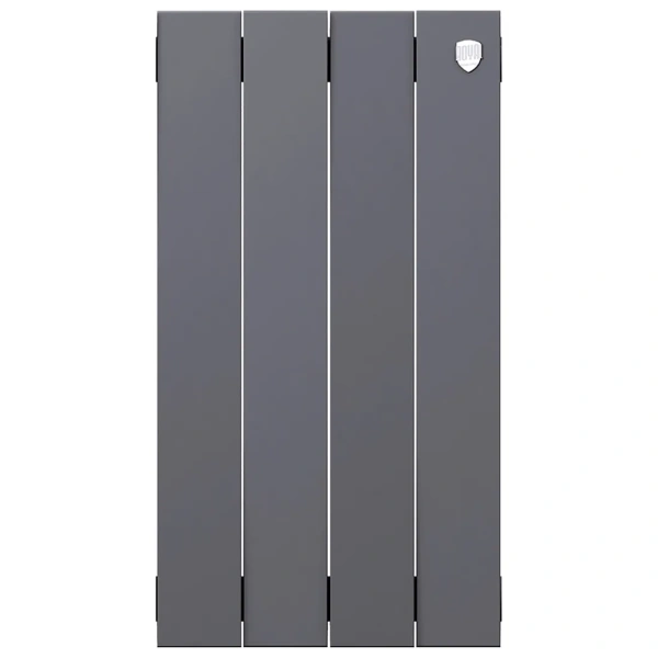 Биметаллический радиатор Royal Thermo PianoForte 500 Silver Satin 4 секции