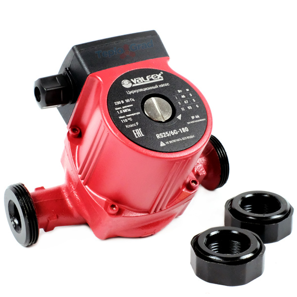 Циркуляционный насос Valfex VCP 25-60G 180мм (с гайками)