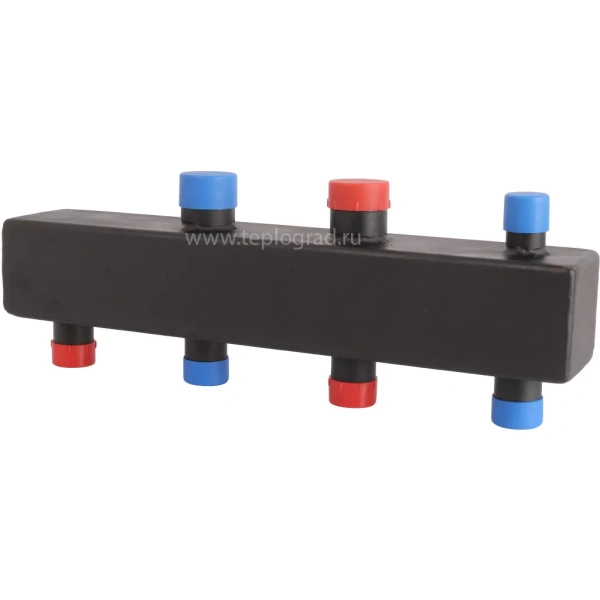 Распределительный коллектор Rommer на 2 выхода 1x1 1/4