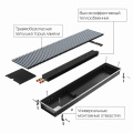 Конвектор внутрипольный Royal Thermo ATRIUM-90/250/1400-DG-U-NA с естественной конвекцией