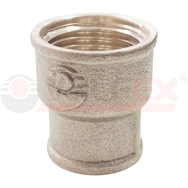 Муфта переходная 1x1/2 ВВ никелированная Valfex