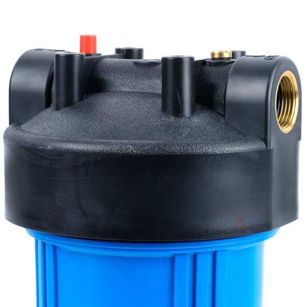 Магистральный фильтр Virmut МФБ-20ББ с возможностью установки манометра 