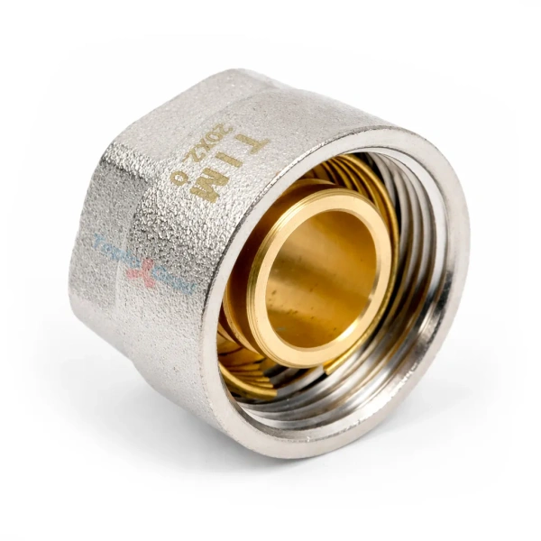 Резьбозажимное соединение TIM 20х2.0 - G 3/4" коллекторное для труб
