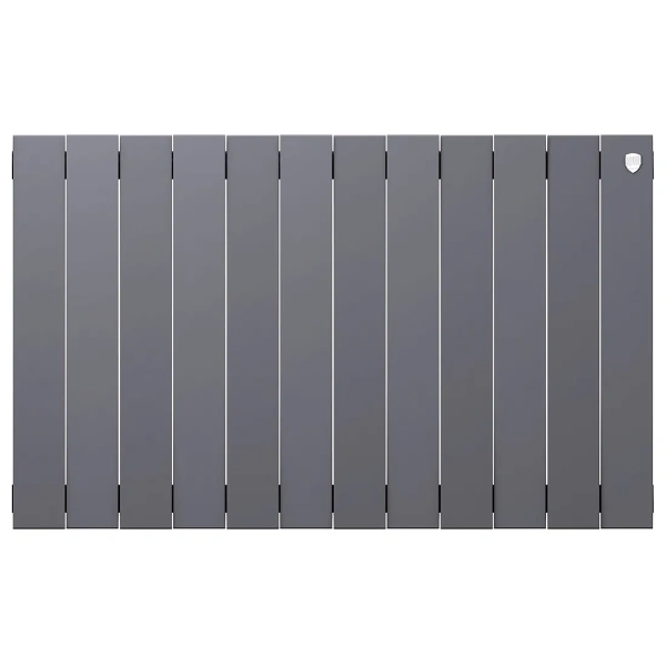 Биметаллический радиатор Royal Thermo PianoForte 500 Silver Satin 12 секций