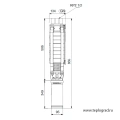 Скважинный насос Grundfos SP 17-4 3x380 4" 12A01904