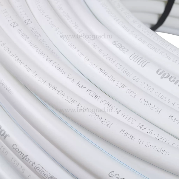 Труба Uponor Comfort Pipe Plus 20x2,0 PN6 бухта 120 м