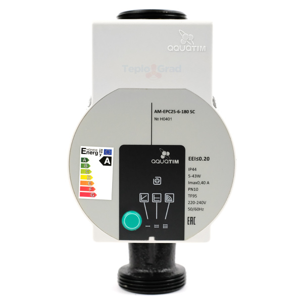 Циркуляционный насос AquaTIM AM-EPC25-6-180 SC с частотным регулированием