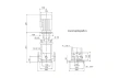 Многоступенчатый вертикальный насос Grundfos CR20-01 A-F-A-V-HQQV 1x220/240 50 HZ - 96500310