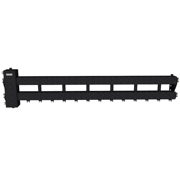 Балансировочный коллектор Gidruss BM-150-7D (до 150 кВт, подкл. котла G 1 1/2, 6 контуров G 1)
