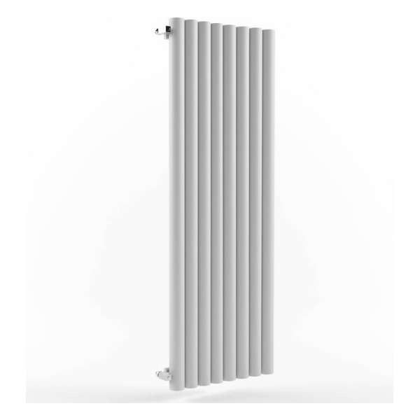 Стальной трубчатый радиатор Stout Warmmet Power 76V высота 750 мм 8 секций, нижнее левое подключение