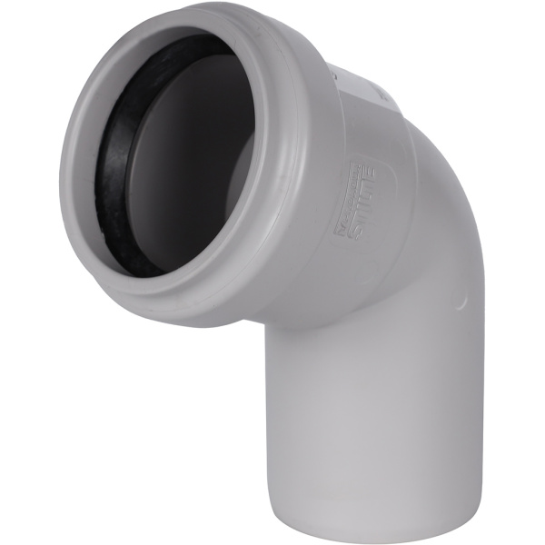Отвод канализационный Stout 58x67° бесшумный
