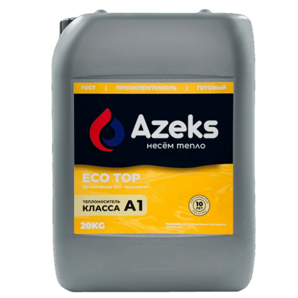 Теплоноситель Azeks ECO TOP 20 кг (на основе пропиленгликоля)